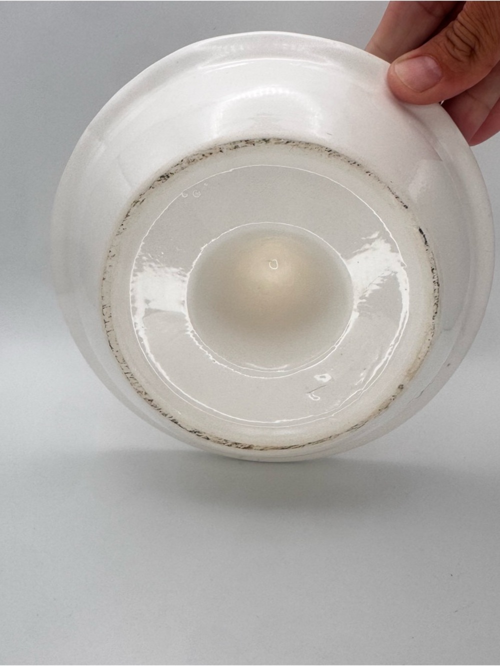 Vintage Apple Baking Dish 🍎 Ceramic 6.5” Round Small Baked Apple Cooker - Picture 5 of 7